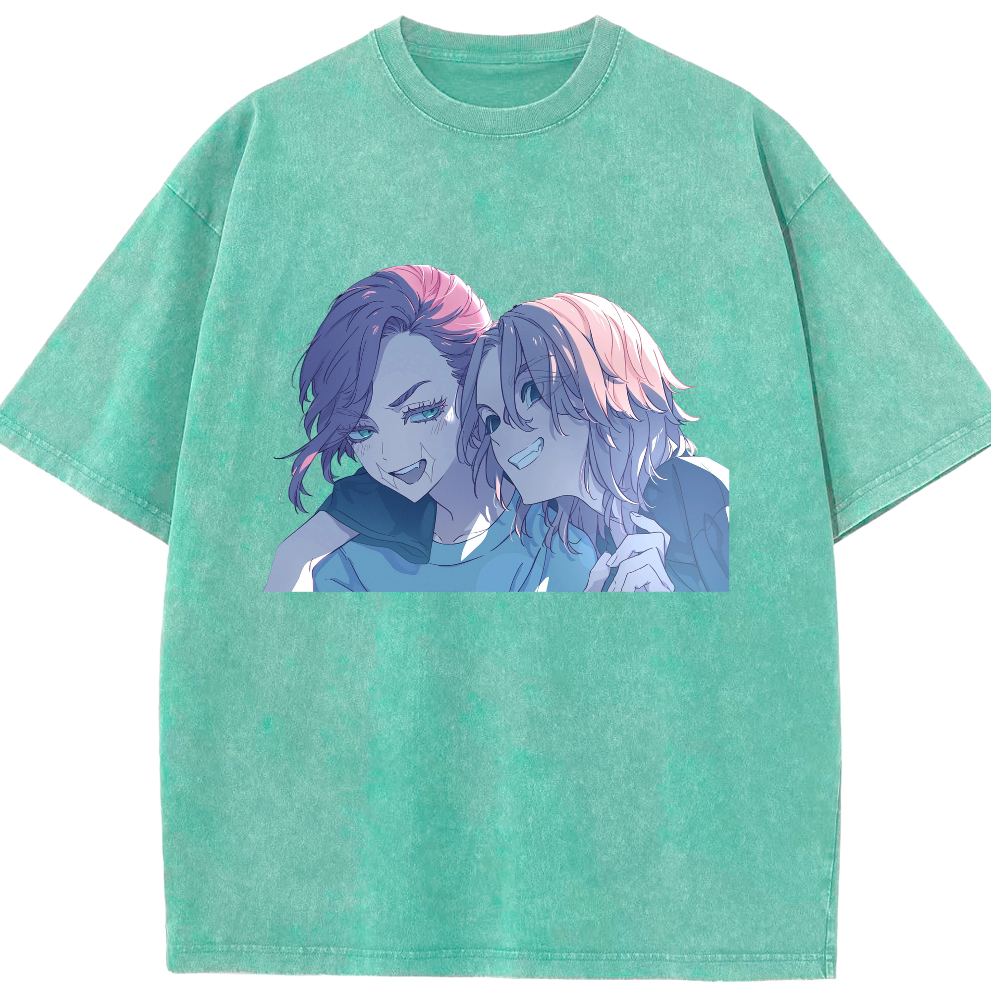（画像用） 東京リベンジャーズ Tokyo Revengers 綿100% ヴィンテージ風 半袖Tシャツ（フロントプリント）
